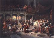 Jan Steen The Wedding at Cana oil painting artist